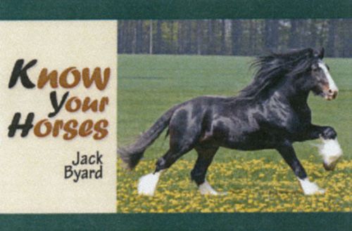 BOOK -  Know Your Horses By Jack Byard