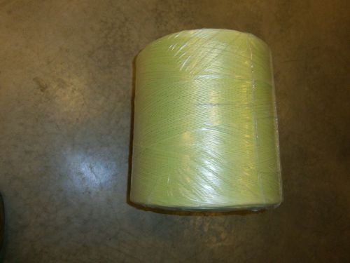 1 roll greenish yellow 20,000&#039; 110 knot round baler twine for sale