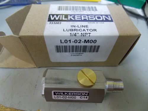 WILKERSON L0102M00 InLine Lubricator NEW