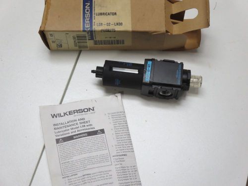 WILKERSON L08-02-LK00 PNEUMATIC LUBRICATOR AIR COMPRESSOR NEW FREE SHIPPING