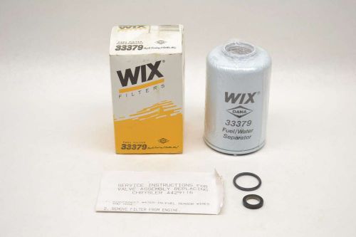 New wix 33379 fuel water separator filter element replacement part b482961 for sale