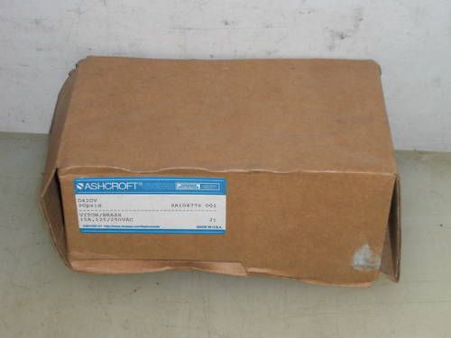 ASHCROFT D420V PRESSURE SWITCH *NEW IN A BOX*