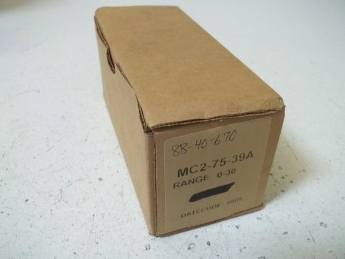 METSO MC2-75-39A PRESSURE REGULATOR *NEW IN A BOX*