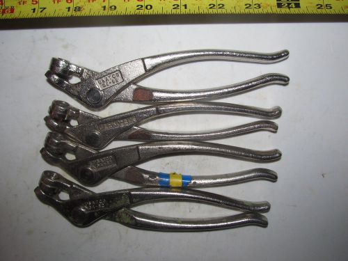 Aircraft tools 4 pair cleco pliers