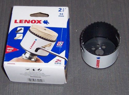 Lenox tools 3004040l 2-1/2&#034; bi-metal speed slot hole saw for sale