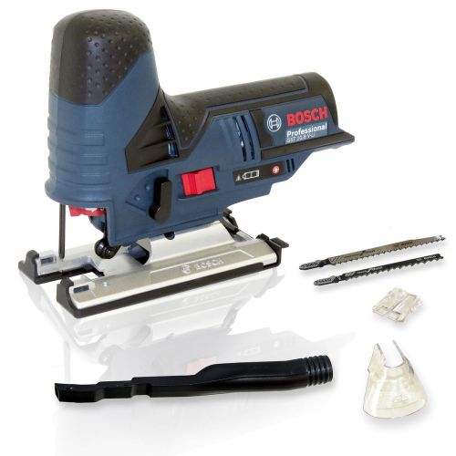 Bosch cordless jigsaw gst 10.8 v-li solo without batteries, charger, l-boxx for sale