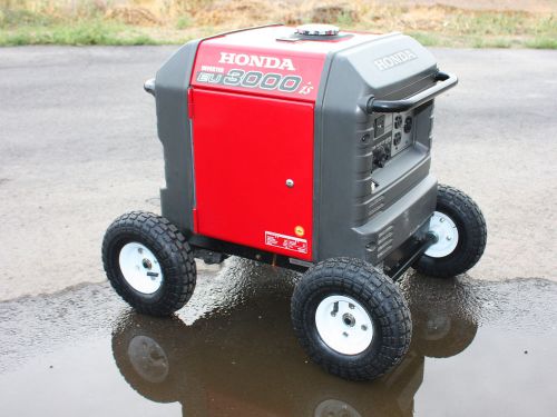 All terrain wheel kit -- fits honda generator eu3000is -- generator not included for sale