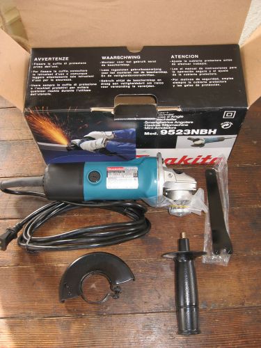 Makita 4 Inch Angle Grinder, 120 Volts, Model: 9523NBH, 11,000 RPM, New in Box
