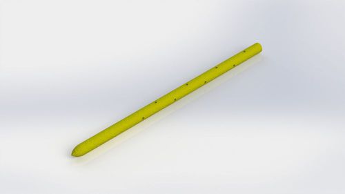 Concrete Steel Form Stakes 3/4&#034; x 24&#034; High Visibility by Hartford Tool