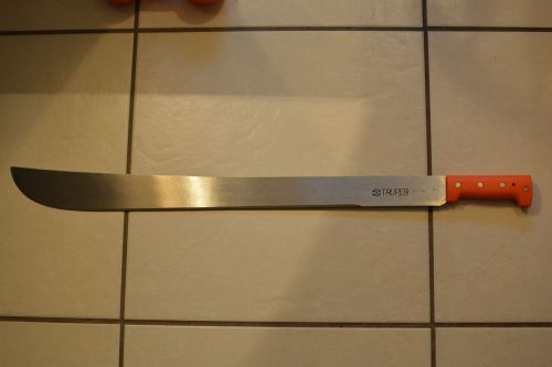 Truper 15889 Tapered Steel Blade Machete with Molded Handle  26-Inch 660mm