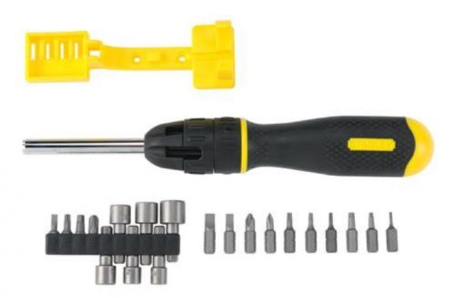 Stanley 20-piece multi-bit ratcheting screwdriver set, 62-574 for sale