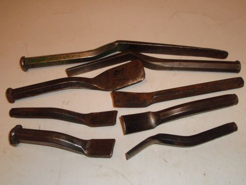 Vintage Plomb Proto &amp; other plumbing calking irons hard to find Nice