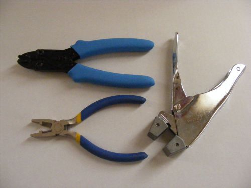Scotchlok® tool crimper pliers scotchlock scotchloc 3 sizes reg / med &amp; large