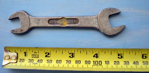 Vintage Open Wrench EF Made in Canada 1/2 9/16