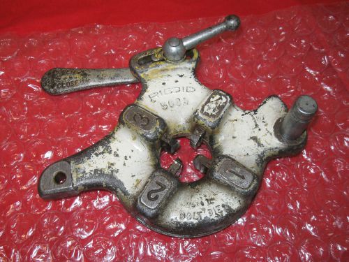 Ridgid 500b bolt die head with very nice 7/8 9 nc chasers, bolt threader for sale