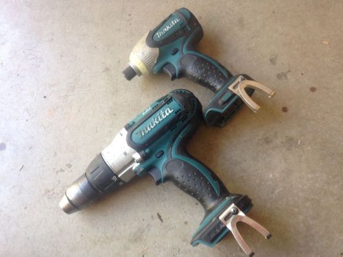 Makita lxt 18v li-ion brushless 1/2&#034; hammer drill &amp; impact driver kit cordless for sale