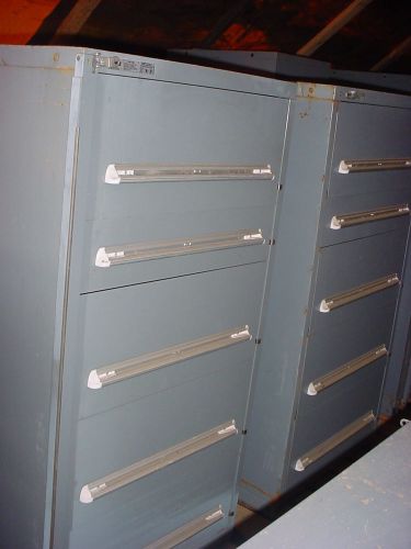 ONE VIDMAR Tool Cabinet 5 Drawer 30&#034;W x 29&#034;D x 59 1/4&#034;H  Used, Local Pick Up