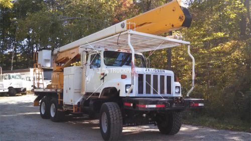 1992 zeligson  65 ft. reach   6 wheel drive  bucket truck for sale