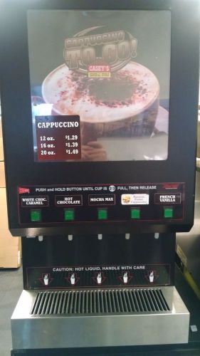 Cecilware gb5m10-ld 5 flavor cappuccino dispenser for sale