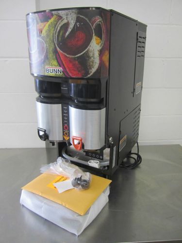 Bunn lca-2 refrigerated liquid coffee dispenser 120v bunn logo for sale