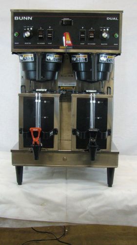 COMMERCIAL DUAL COFFEE  BREWER 208 VOLTS BUNN CLEAN-REBUILD