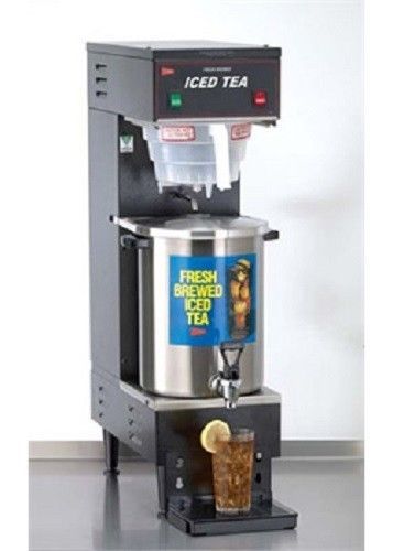 Cecilware tb3 3 gallon ice tea brewer with b1/3t stainless steel dispenser nsf for sale