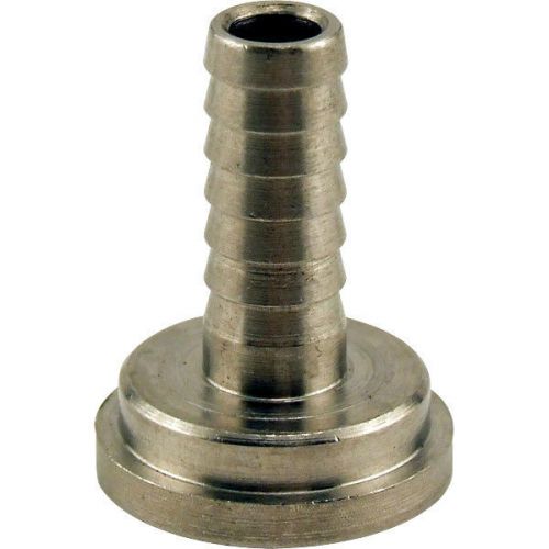 3/16-inch tail piece - stainless steel - draft beer kegerator hose fitting part for sale