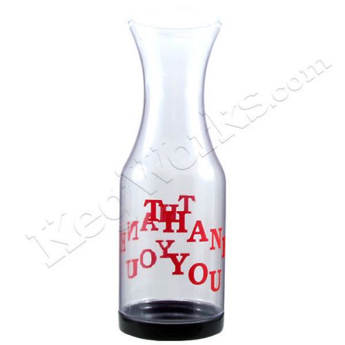 Bartender tip jar - plastic with “thank you” lettering for sale