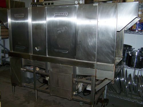 Hobart pass-through dishwasher 208v; 3ph model: crs-76a for sale