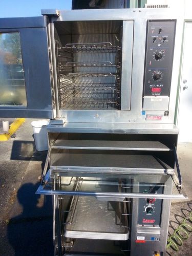 Lang EHS-AP Electric Convection Oven With Attached Bread Oven Gently Used