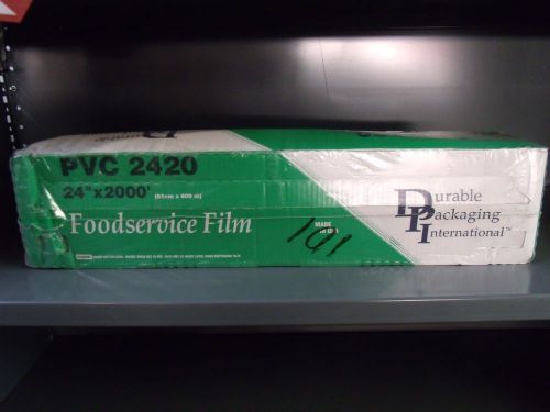 DURABLE PACKAGING 24&#034; x 2,000&#034; FOODSERVICE FILM-