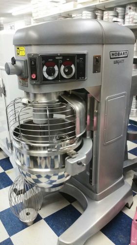 Hobart legacy 60qt mixer with bowl guard, s/s bowl &amp; 3 attachments for sale