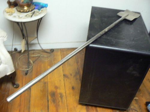 54&#034; Heavy Duty High Grade Stainless Steel Kettle Mixing Paddle, Used, Bent