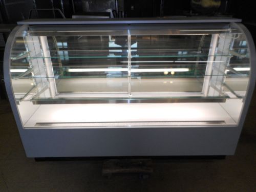 Alternative air refrigerated display merchandiser, bakery, deli, chocolate, cake for sale