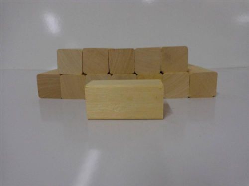 SETOF 20 CARVING TURNING BLOCKS 1 1/4 X 1 1/4 X3 ARTS CRAFTS WOODWORKING TB20X3