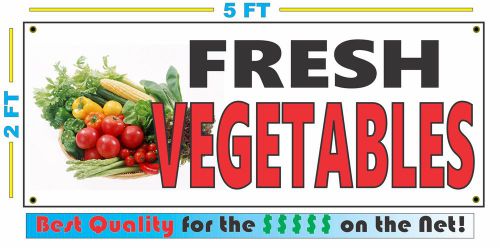 Full Color FRESH VEGETABLES BANNER Sign NEW Larger Size Best Quality for the $