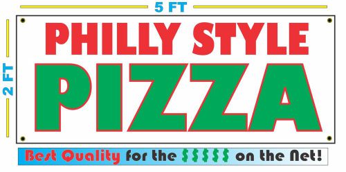 PHILLY STYLE PIZZA Giant Size All Weather Banner Sign Best Quality of the $$$
