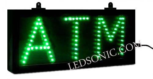 5 Units! Ultra Bright Green LED ATM Sign