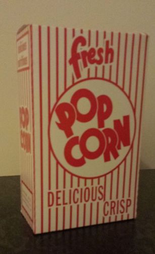 Benchmark USA 41549 Closed Top Popcorn Boxes 0.75 Oz 54 count