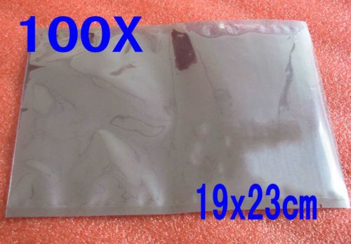 100 pcs ESD Anti-Static Shielding Bags 19x23cm Open-Top (7.5x9&#034;)AntiStatic