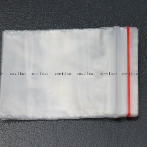 100pcs 4x6cm Ziplock Bags Clear Small Poly Bag Reclosable Bags Plastic Baggies