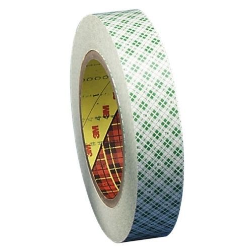 MMM410M1 Double-Coated Tape, 3&#034; Core, 1&#034;x36 Yards, Off-White
