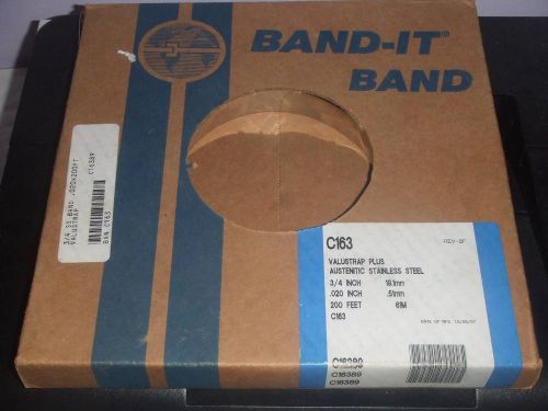 Band-it band valustrap plus c16389 200 feet x 3/4x0.02 strapping new $260 for sale