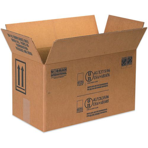 Box partners hazardous materials bulk shipping boxes, holds 2 one gallon paint for sale