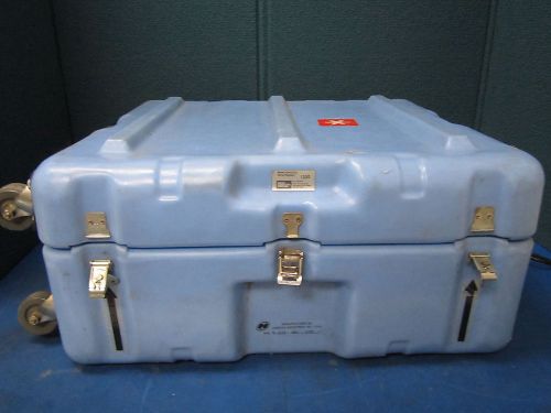 Hardigg pelican single lid watertight case w/ wheels al2221-0604-4985 25x24x11 for sale