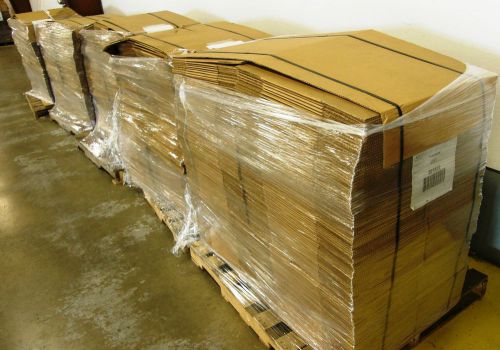 Pallet of 250 13*13.75*11.25 shipping box corrugated cardboard brown packing box for sale