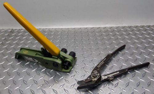 H.k porter shears &amp; 5/8&#034; capacity pallet plastic metal strap tension tool for sale