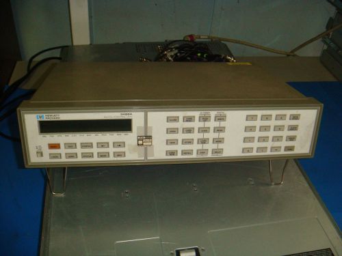 HP 3488A Switch / Control Unit w/ 4x 44473A Modules Installed   *Qt70