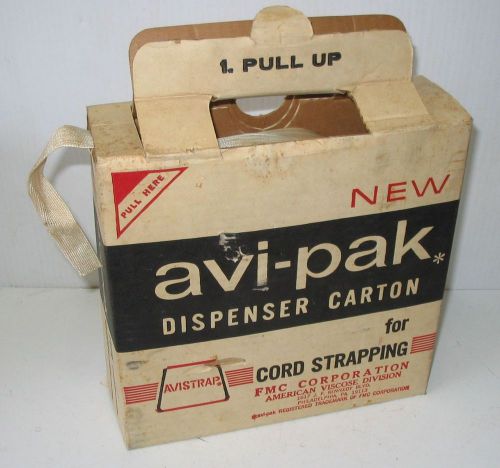 Avi-Pak Strapping Roll Dispenser Carton Package Full Roll NOS