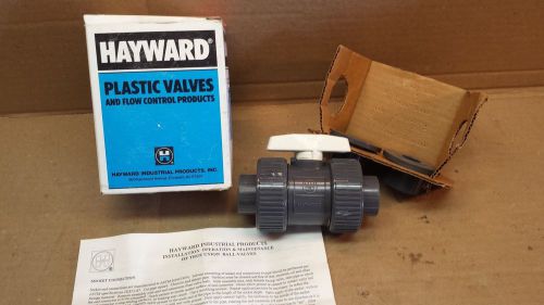 New hayward tb10075ste 3/4&#034; pvc ball valve for sale